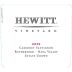 Hewitt Vineyard Cabernet Sauvignon (1.5 Liter Magnum) 2012 Front Label