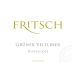 Fritsch Donauloss Gruner Veltliner 2012 Front Label