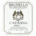 Capanna Brunello di Montalcino Riserva (1.5 Liter Magnum) 2010 Front Label
