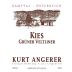 Kurt Angerer Kies Gruner Veltliner 2013 Front Label
