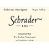 Schrader RBS To Kalon Vineyard Cabernet Sauvignon 2014 Front Label