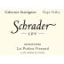Schrader LPV Beckstoffer Las Piedras Vineyard Cabernet Sauvignon 2014 Front Label