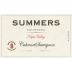 Summers Estate Calistoga Cabernet Sauvignon 2014 Front Label