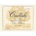 Carlisle Two Acres 2012 Front Label