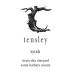 Tensley Tierra Alta Syrah 2012 Front Label