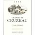 Chateau de Cruzeau 2005 Front Label
