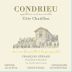 La Cote Chatillon Condrieu Blanc 2009 Front Label
