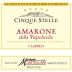 Castellani Cinque Stelle Amarone (torn label) 2005 Front Label