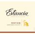 Estancia Pinot Noir 2015 Front Label