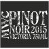 MWC Pinot Noir 2015 Front Label