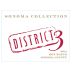 District 3 Red Blend 2014 Front Label