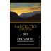 Saucelito Canyon Late Harvest Zinfandel 2013 Front Label
