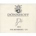 Donnhoff Felsenberg Riesling Grosses Gewachs 2010 Front Label