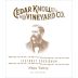 Cedar Knoll Cabernet Sauvignon 2014 Front Label