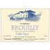Domaine Laurent Martray Combiaty Brouilly Vieilles Vignes 2015 Front Label