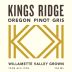 Kings Ridge Pinot Gris 2015 Front Label