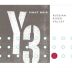 Jax Vineyards Y3 Pinot Noir 2015 Front Label