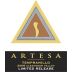 Artesa Limited Release Tempranillo 2008 Front Label