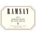 Ramsay Petite Sirah 2015 Front Label