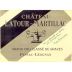 Chateau Latour-Martillac Blanc 2014 Front Label