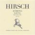 Weingut Hirsch Zobing Riesling 2015 Front Label