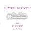 Chateau de Poncie Le Pre Roi Fleurie 2014 Front Label