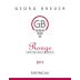 Georg Breuer GB Spatburgunder Rouge 2013 Front Label