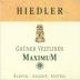 Hiedler Maximum Reserve Gruner Veltliner 2013 Front Label