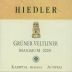 Hiedler Maximum Reserve Gruner Veltliner 2008 Front Label