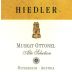 Hiedler Alte Selection Muskat Ottonel 2014 Front Label