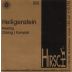Weingut Hirsch Zobinger Heiligenstein Erste Lage Riesling 2003 Front Label