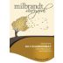 Milbrandt Traditions Chardonnay 2012 Front Label