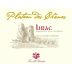Plateau des Chenes Lirac Rouge 2014 Front Label