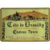 Chateau Thivin Cote de Brouilly 2015 Front Label