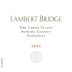 Lambert Bridge Dry Creek Zinfandel 2012 Front Label