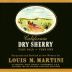 Louis Martini Dry Sherry Front Label