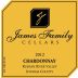James Family Cellars LLC. Chardonnay 2012 Front Label