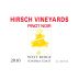 Hirsch West Ridge Pinot Noir 2010 Front Label