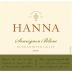 Hanna Sauvignon Blanc 2016 Front Label