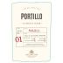 Portillo Malbec 2016 Front Label