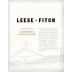 Leese-Fitch Cabernet Sauvignon 2009 Front Label