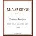 McNab Ridge Winery Cabernet Sauvignon 2009 Front Label