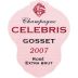 Gosset Celebris Extra Brut Rose 2007 Front Label
