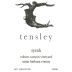 Tensley Colson Canyon Vineyard Syrah 2002 Front Label