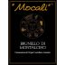 Mocali Brunello di Montalcino 2012 Front Label