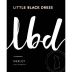 Little Black Dress Merlot 2015 Front Label