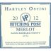 Hitching Post Hartley Ostini Merlot 2012 Front Label