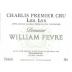 William Fevre Chablis Les Lys Premier Cru 2014 Front Label