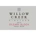 Willow Creek Vineyard O'Leary Block Pinot Noir 2013 Front Label
