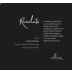 Ara Resolute Pinot Noir 2013 Front Label